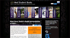 Desktop Screenshot of medstudentbooks.com